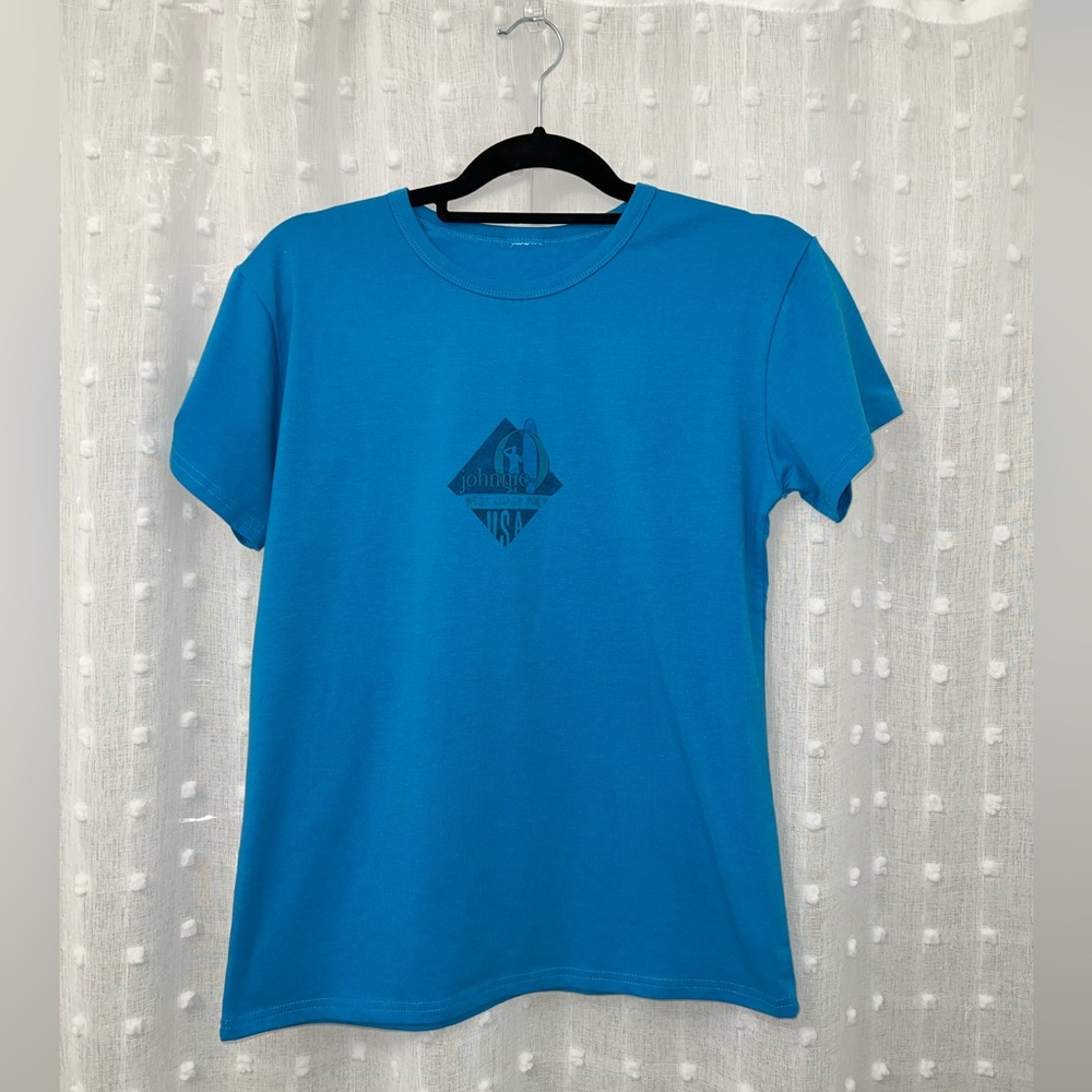 Johnnie-O light blue tee
